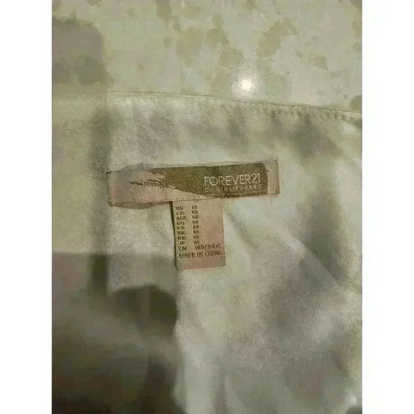 Forever 21 white mini sundress sz Medium - Picture 3 of 3